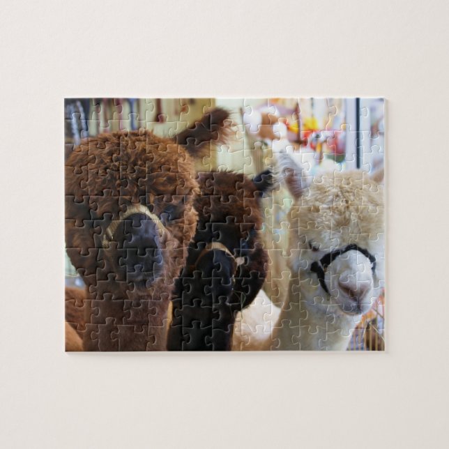 Llama Puzzle (Horizontal)