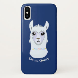 Llama Queen Case-Mate iPhone Case