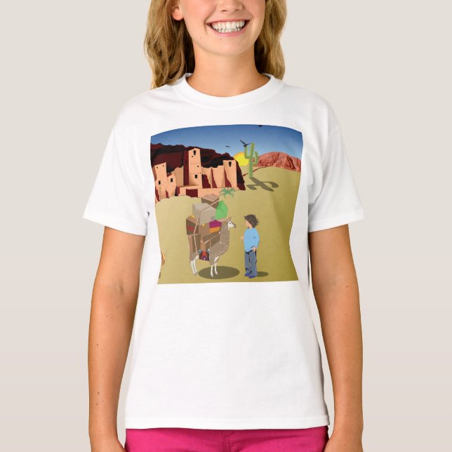 Llama questions T-Shirt (Front)