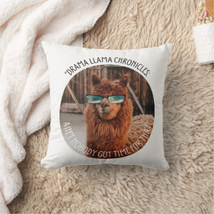 llama quote cushion