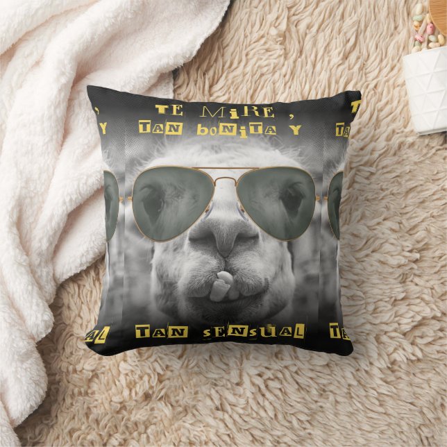 llama quote cushion (Blanket)