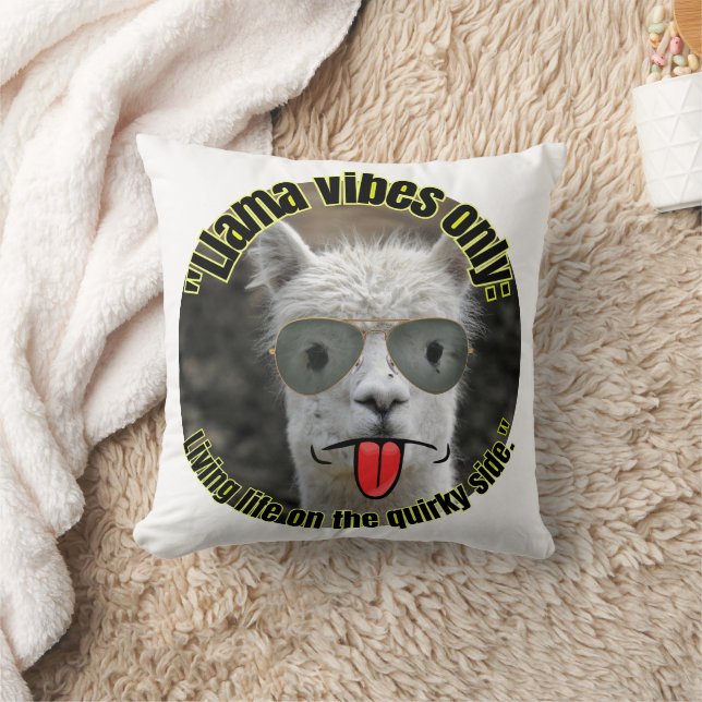 llama quote cushion (Blanket)
