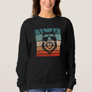 Llama Retro Style Vintage  2 Sweatshirt