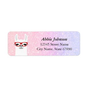 Llama Return Address Labels