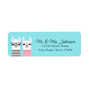 Llama Return Address Labels