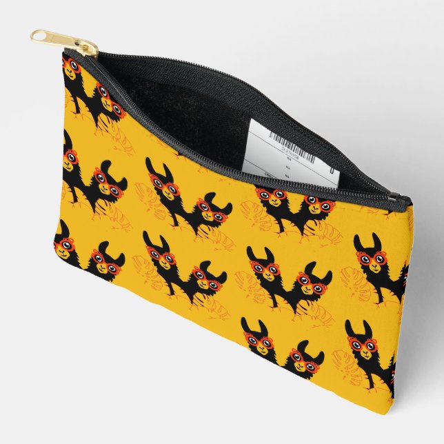 Llama Sisters Accessory Pouch (Open)