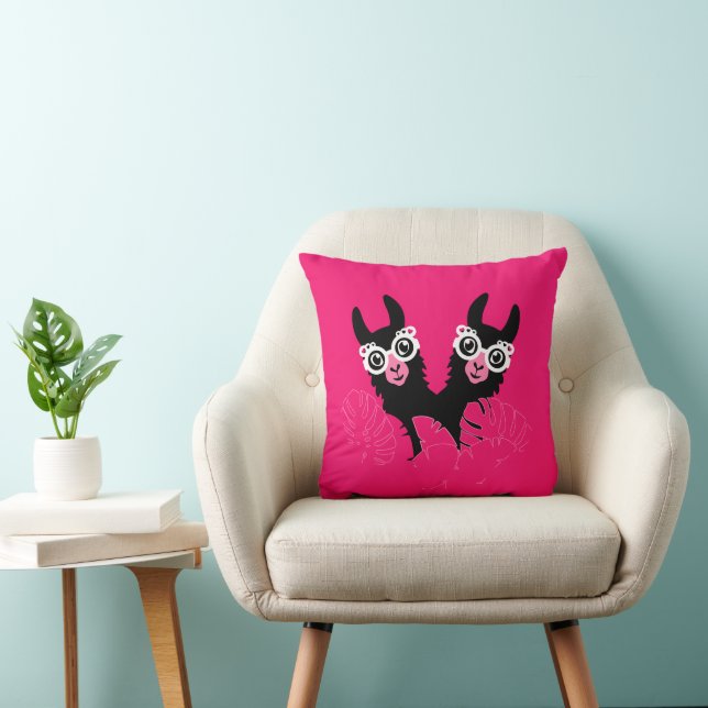 Llama Sisters Cushion (Chair)