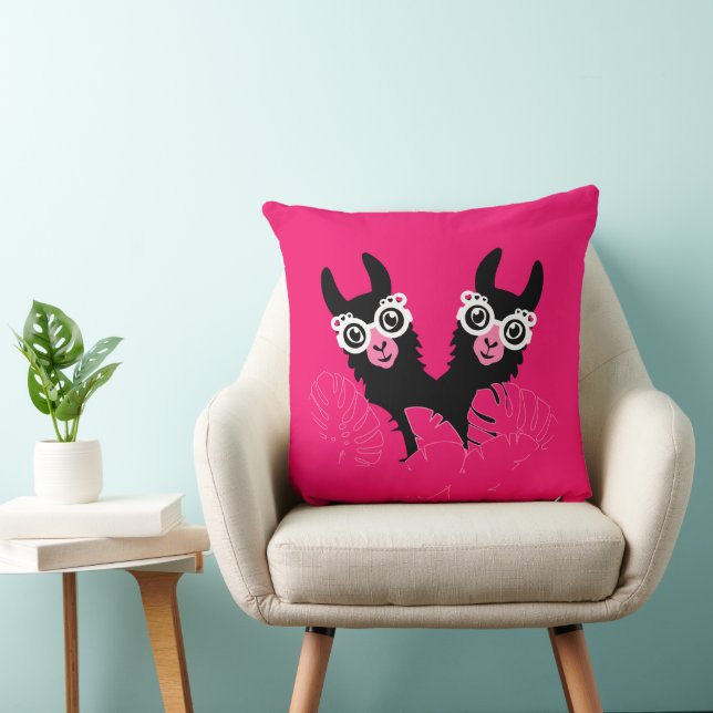 Llama Sisters Cushion (Chair)