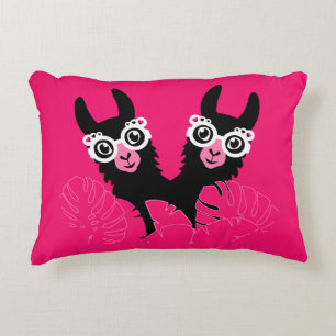 Llama Sisters Decorative Cushion