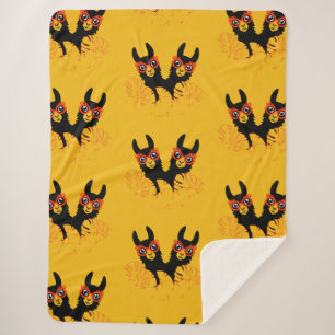 Llama Sisters Sherpa Blanket