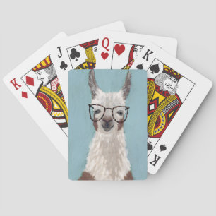 Llama Specs - Oversized Glasses Playing Cards