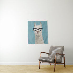 Llama Specs - Square Tapestry