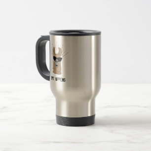 Llama Spit Happens Travel Mug