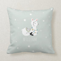 Llama Stars Blue Boy Nursery