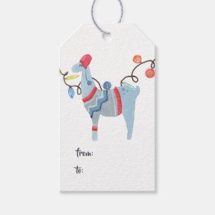 Llama themed Christmas Gift Tags