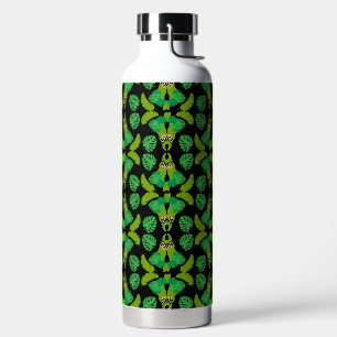 Llama Themed Print Water Bottle