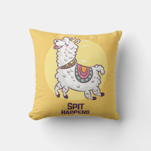Llama  throw pillow