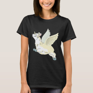 Llama unicorn  for girls boys women T-Shirt
