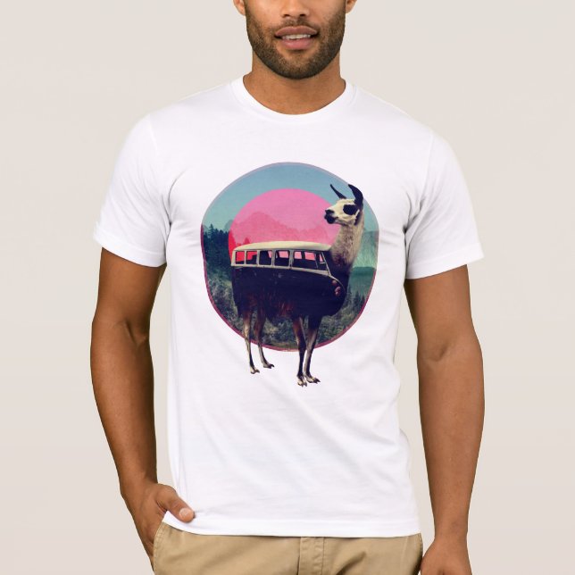 Llama Van T-Shirt (Front)