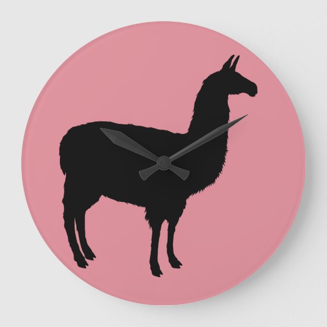 LLAMA WALL CLOCK (Front)