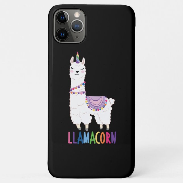 Llamacorn - Funny Unicorn Llama Case-Mate iPhone Case (Back)