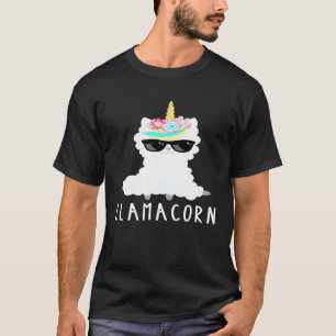Llamacorn Girls Llama Unicorn  Kids T-Shirt