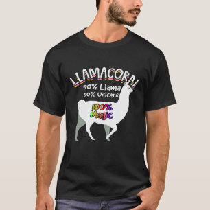 LLamacorn Half Llama Half Unicorn T-Shirt