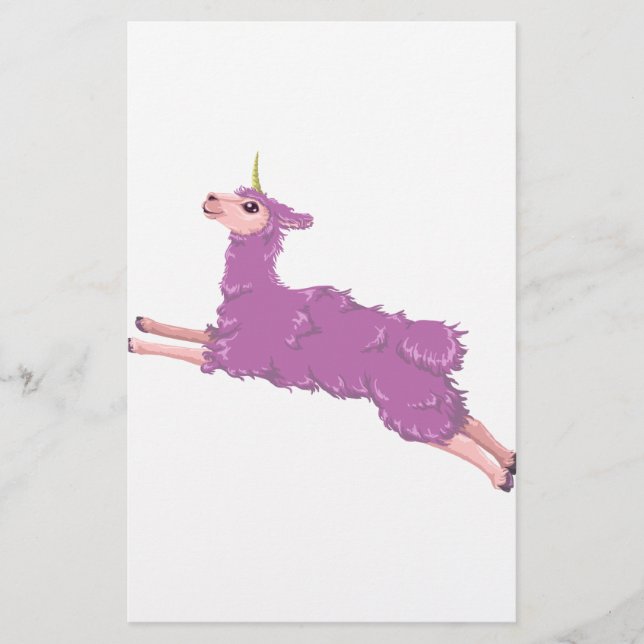 Llamacorn Stationery (Front)