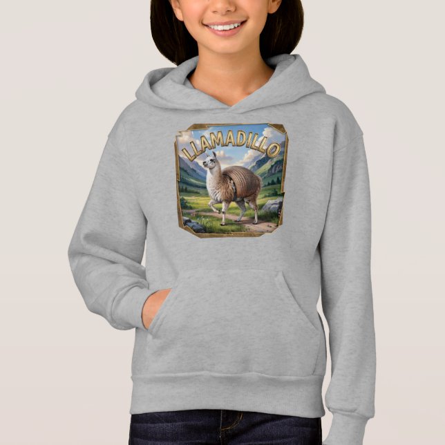 Llamadillo Photographic – Llama Armadillo Funny (Front)