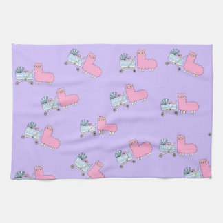 Llamama - Llama Mama Tea Towel