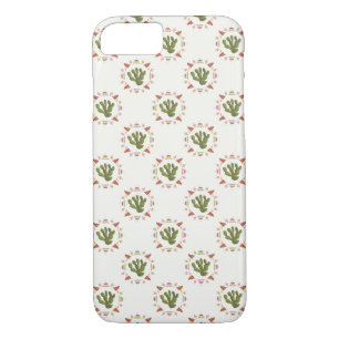 Llamarama Collection   Cactus Circle Case-Mate iPhone Case