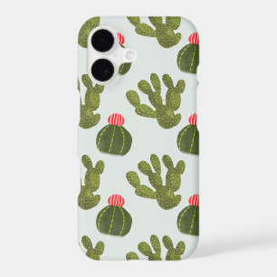 Llamarama Collection Cute Cactus Pattern