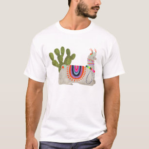 Llamarama Collection Smiling Llamas T-Shirt