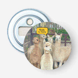 Llamas are from Peru on this bottle opener