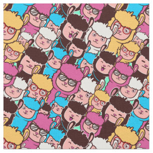 Llamas Fabric