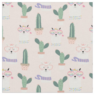 Llamas Fabric