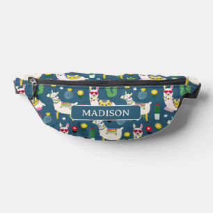 Llamas In Sunglasses Pattern Bum Bags