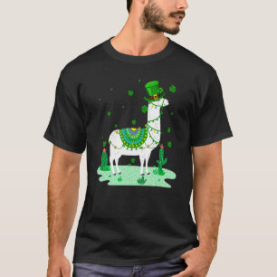 Llamas Leprechaun Llama St Patrick's Day T-Shirt