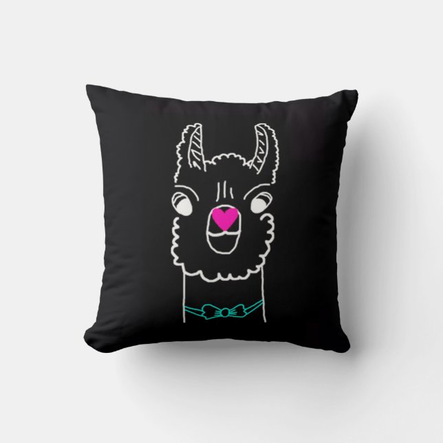 Llamas Love Pillows (Front)