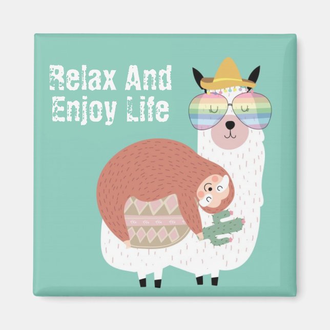 Llamas Magnet (Front)