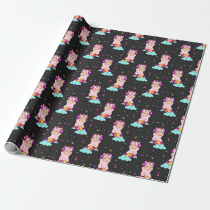 Llamas Wrapping Paper