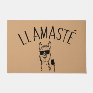 Llamaste Doormat , Llama Welcome Mat