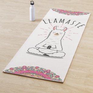 LLamaste Yoga Mate Mat
