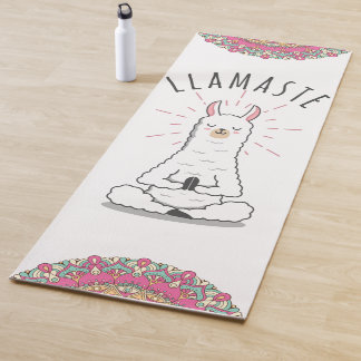 LLamaste Yoga Mate Mat