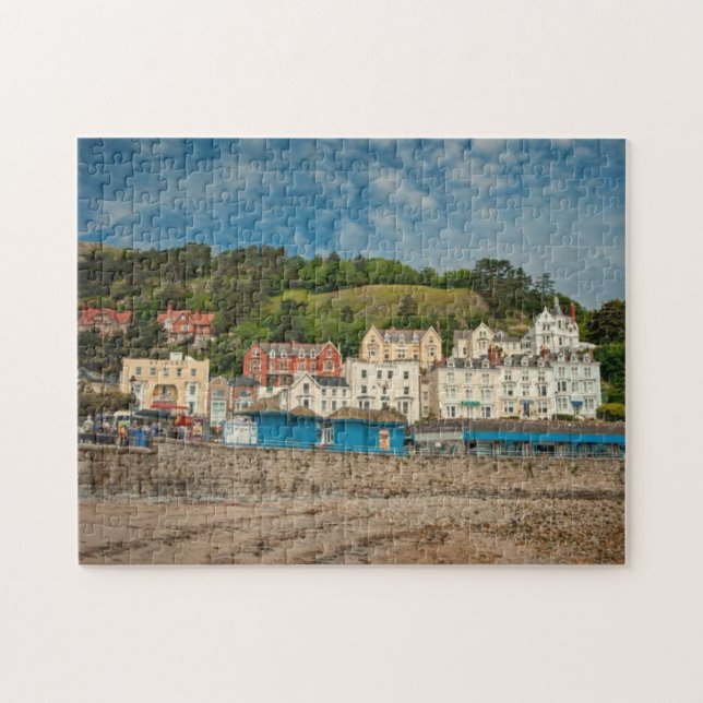 LLandudno North Wales Seaside Scenic View Jigsaw Puzzle (Horizontal)