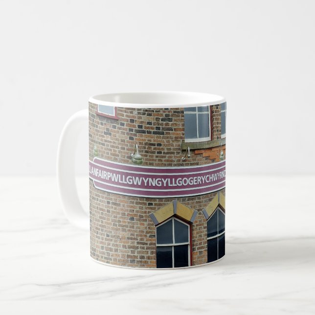 Llanfairpwll Coffee Mug (Front Left)