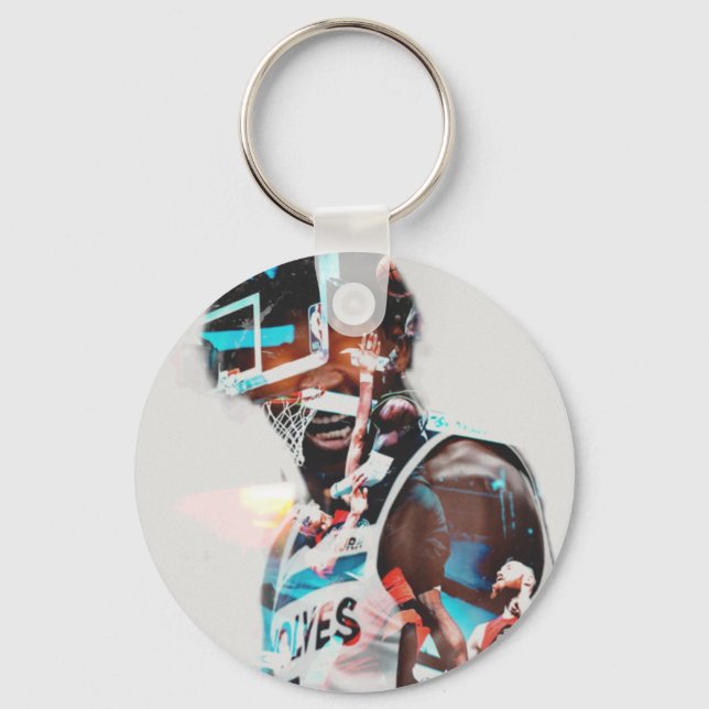 Llavero anthony edwards, baloncesto, sports key ring (Front)