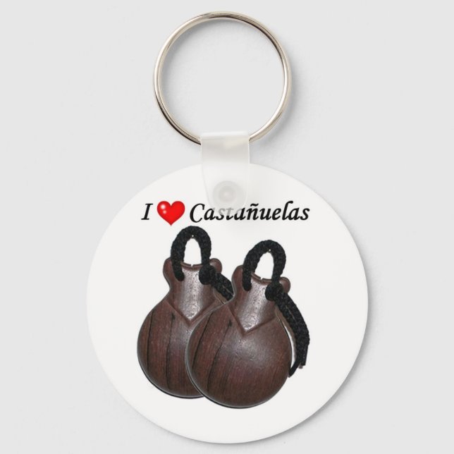 Llavero Castañuelas  Key Ring (Front)