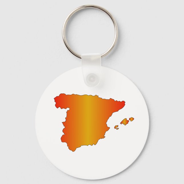 Llavero de España Key Ring (Front)