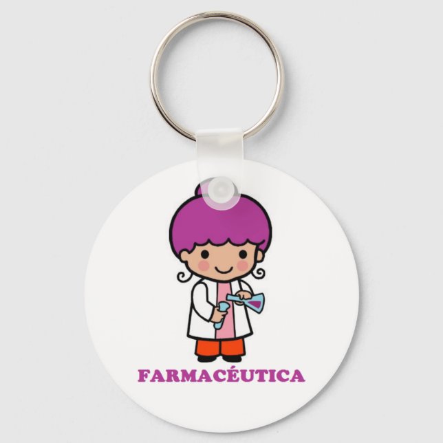 Llavero de farmaceutica key ring (Front)
